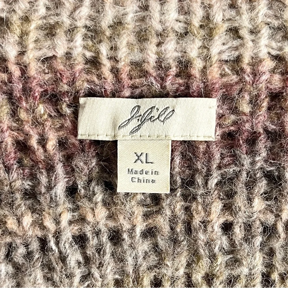 J. Jill Longline Wool & Alpaca Blend Cardigan - sz XL